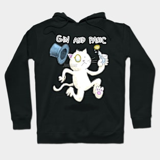 Dapper Cat - Gin and Panic Hoodie